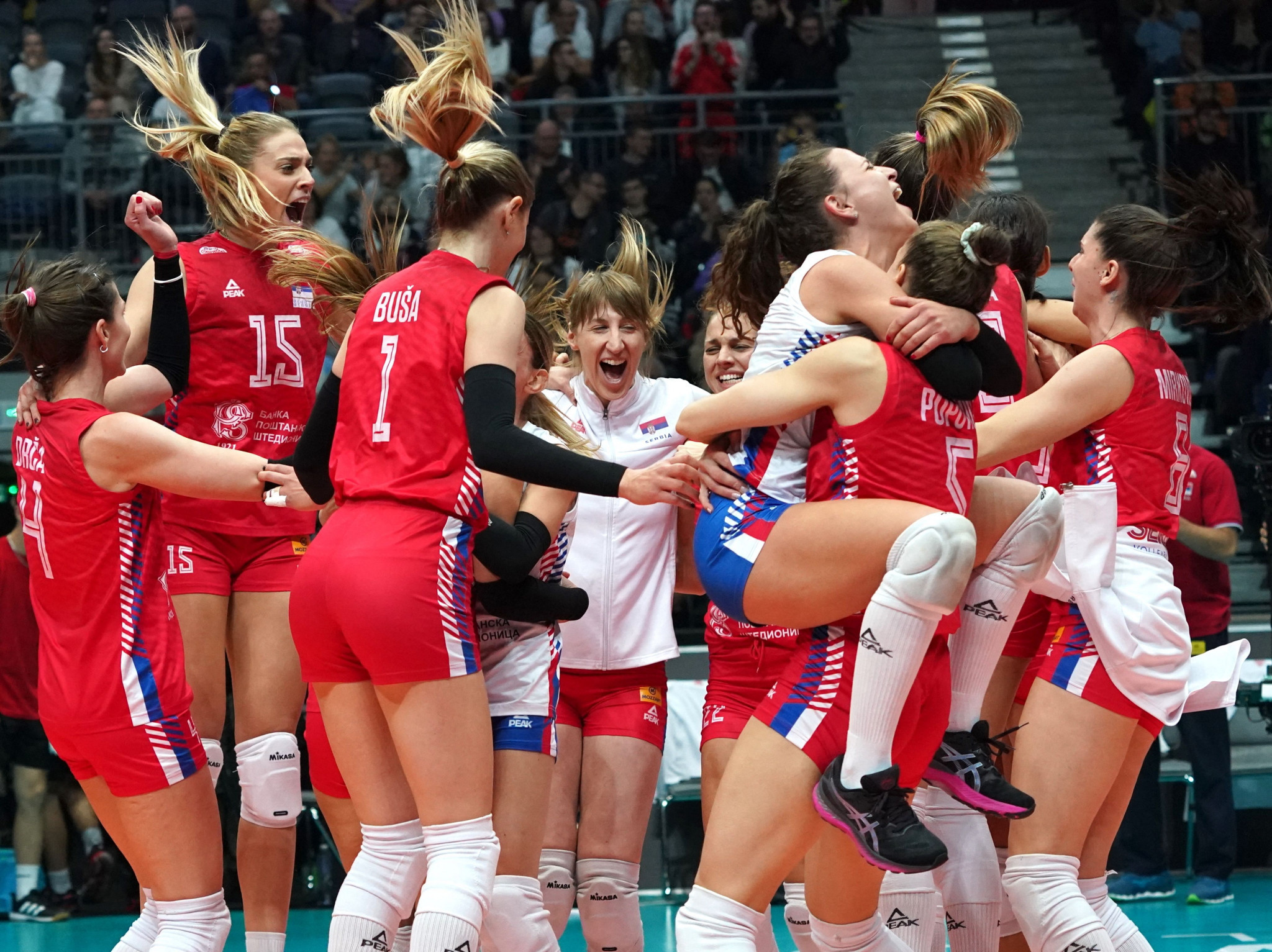 Serbia book place in Women's Volleyball World Championship final